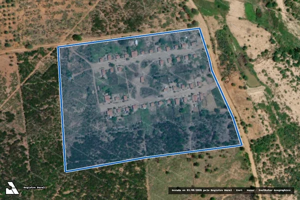 Imagem de satélite de PA PORTEIRAS II ? LOTE 43 / AGROVILA - Lote 43 em Custódia - PE