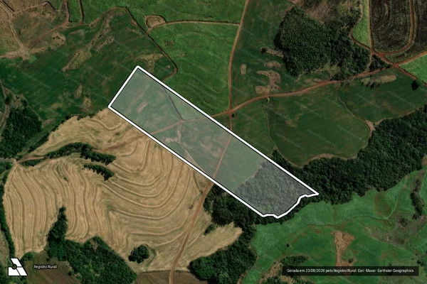 Imagem de satélite de FAZENDA SÃO JUDAS TADEU - Única em São Pedro do Ivaí - PR