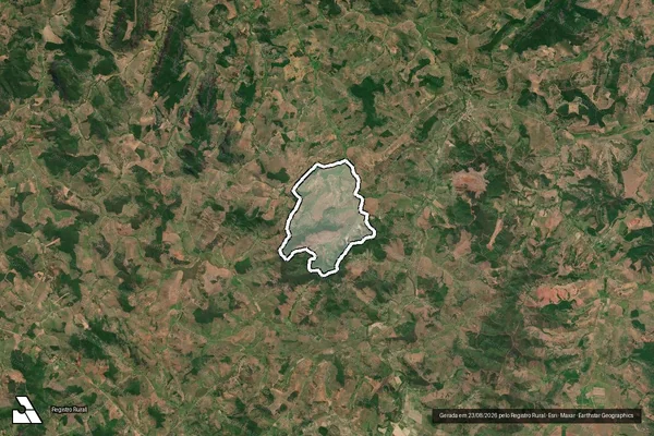 Imagem de satélite de Fazenda Boa Sorte - ADIR em Aimorés - MG