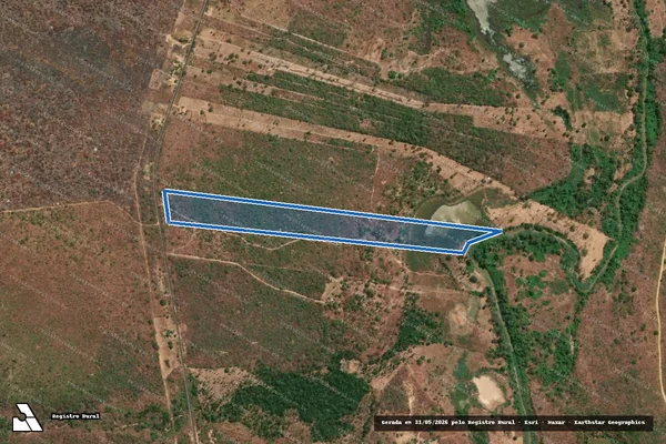Imagem de satélite de Calisto - Parte 2 em Bertolínia - PI