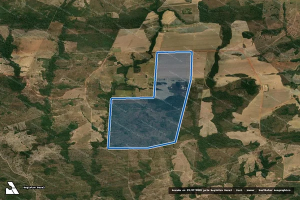 Imagem de satélite de FAZENDA MATÃO - GLEBAS A, B, C e D - Gleba B em Nova Brasilândia - MT