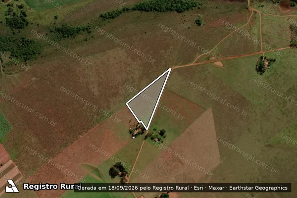 Imagem de satélite de Projeto de Assentamento Eldorado I - Área Social 03 em Sidrolândia - MS