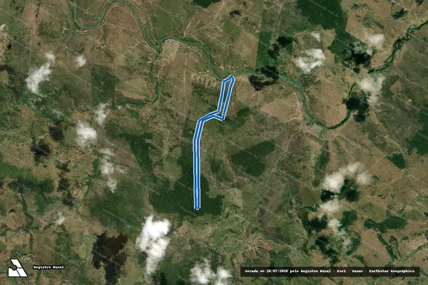 Imagem de satélite de FAZENDA INFLUÊNCIA - Gleba F em Macarani - BA