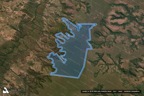 Imagem de satélite de FAZENDA PAULA - PARTE 1 em Uruçuí - PI