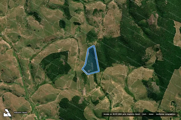 Imagem de satélite de Fazenda Las Vegas - Willes Parte 3 em Ecoporanga - ES