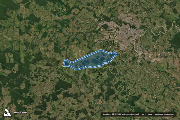 Imagem de satélite de SERINGAL NOVA EMPRESA – PERÍMETRO em Rio Branco - AC