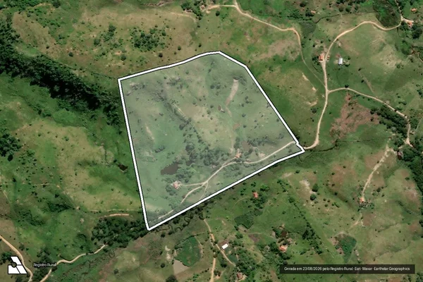 Imagem de satélite de Faz Boa Sorte Corrego Dos Afogados - Parcela 1 em Santo Antônio do Jacinto - MG