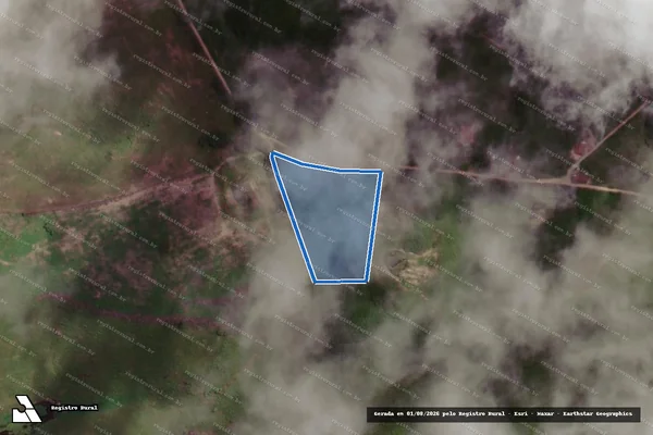 Imagem de satélite de FAZENDA SÃO JOÃO - Parcela 2 em Natuba - PB