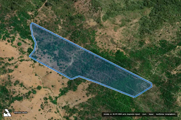 Imagem de satélite de Fazenda RM II - Parte 2 em Macarani - BA