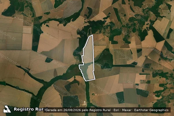 Imagem de satélite de FAZENDA PINDAÍBAS SÃO SEBASTIÃO - PARTE 3 em Rio Verde - GO