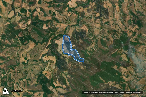 Imagem de satélite de FAZENDA FERRADURA - Parte 1 em Andrelândia - MG