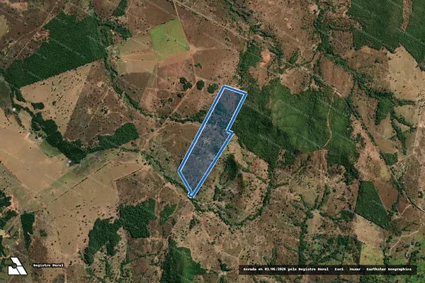 Imagem de satélite de FAZENDA CAPELINHA - Parte 3 em Itapirapuã - GO