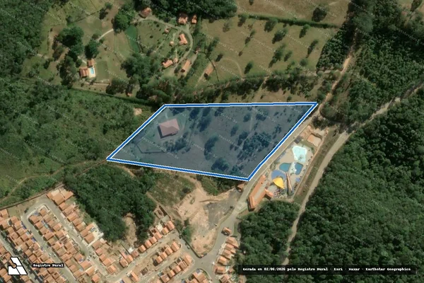 Imagem de satélite de SÍTIO DO MANECO - Parte 2 em Mairinque - SP