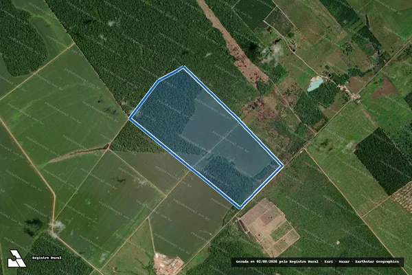 Imagem de satélite de FAZENDA MALAIKA II - PARCELA 02 em Tailândia - PA