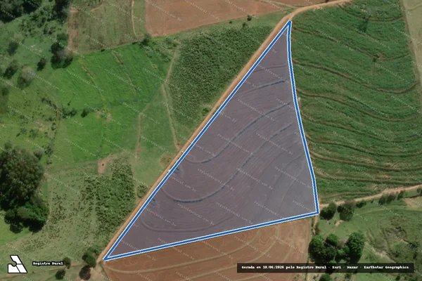 Imagem de satélite de Fazenda Liberdade I - GLEBA B em Lupércio - SP