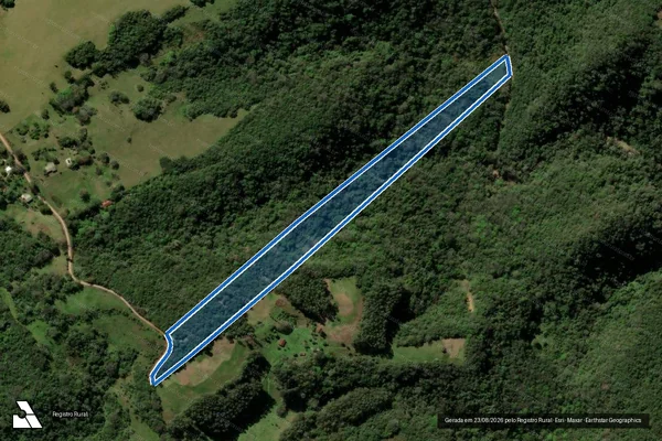Imagem de satélite de SÍTIO NOSSO RANCHO - GLEBA B em Itaara - RS