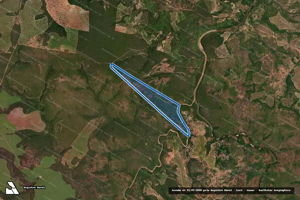 Imagem de satélite de Sitio São João - Parte 1 em Guiratinga - MT