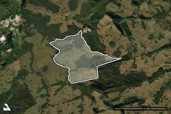 Imagem de satélite de Fazenda Santa Helena - Fazenda Santa Helena Parte 1 em Jaquirana - RS