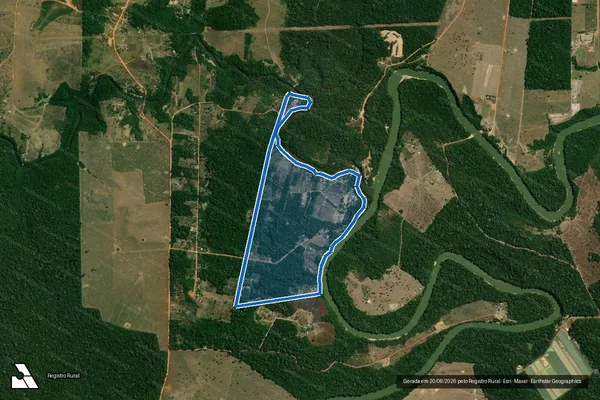 Imagem de satélite de LOTE 013 - GLEBA CANDEIAS - LOTE 013 em Porto Velho - RO