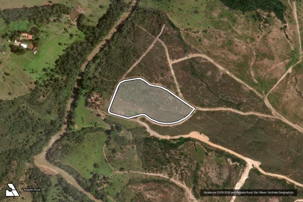 Imagem de satélite de FAZENDA ÁGUA FRIA ? REFÚGIO - Gleba C em Santo Antônio do Descoberto - GO