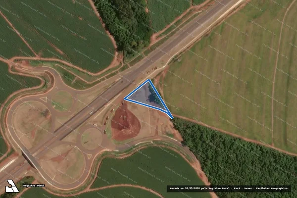 Imagem de satélite de Fazenda Berrante - Gleba C em Assis - SP