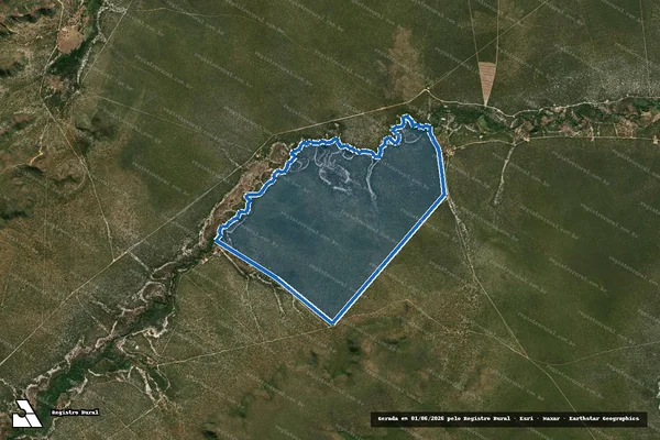Imagem de satélite de FAZENDA COCHÁ, GIBÃO E FLEXEIRAS - 001 em Cônego Marinho - MG