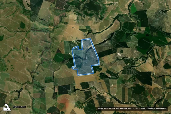 Imagem de satélite de Fazenda Santana / Fazenda Santana em Pinheiros - ES