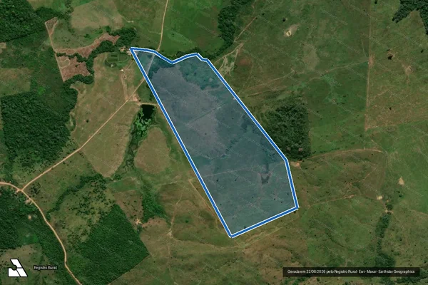 Imagem de satélite de PA SERENO LOTE-305 ? FAZENDA BOA FÉ - Parte 1 em Marabá - PA