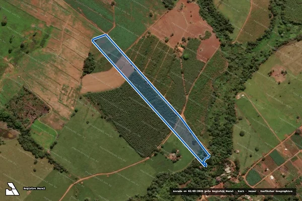 Imagem de satélite de Fazenda Sapato Arcado - Gleba 4A - Parte 001 em Ouro Verde de Goiás - GO