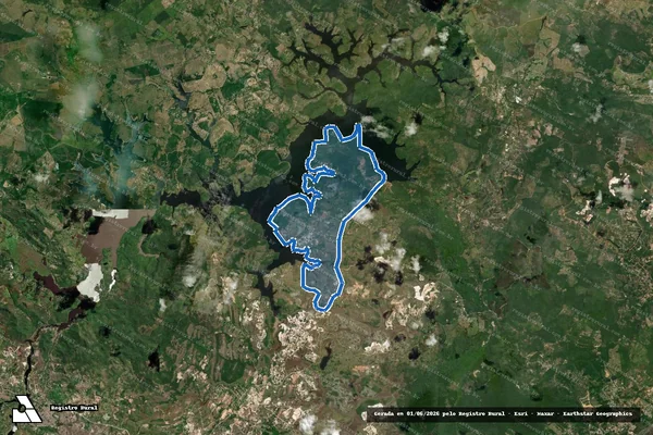 Imagem de satélite de FAZENDA SANTA TEREZA-PARTE I em Dias d'Ávila - BA
