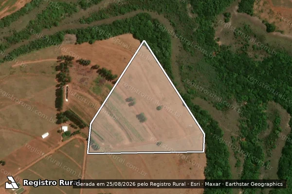 Imagem de satélite de FAZENDA QUERÊNCIA - LOTE 12 em Amambai - MS