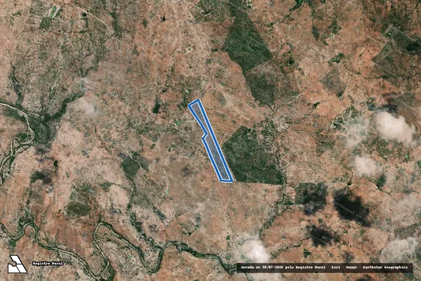Imagem de satélite de FAZENDA CABAÇAS  - Parte 2 em Ipirá - BA