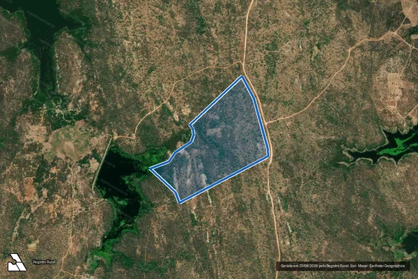 Imagem de satélite de LOTE 31 - LOTE 31 em São José de Espinharas - PB
