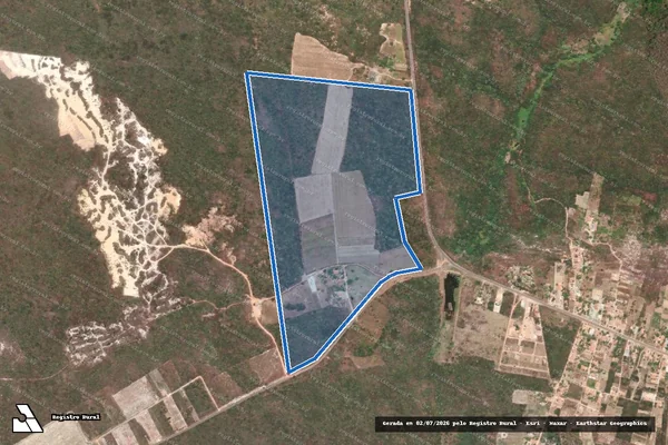 Imagem de satélite de FAZENDA BOM JESUS - Parte 1 em Tianguá - CE