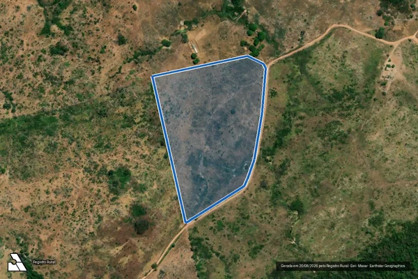 Imagem de satélite de FAZENDA J.R - Gleba ÁREA DESMEMBRADA II- FAZENDA J.R em Vila Rica - MT