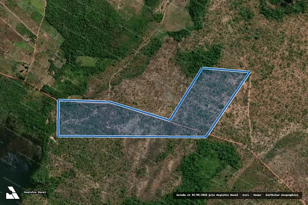 Imagem de satélite de FAZENDA OURO BRANCO - Parcela 7 em Carolina - MA