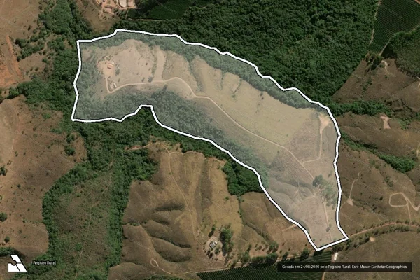 Imagem de satélite de Estância das Palmeiras - Parcela 1 em Campos Altos - MG