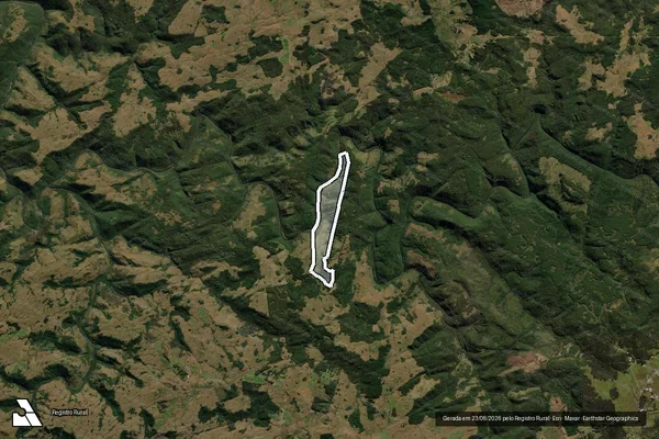 Imagem de satélite de Fazenda dos Potreiros - Parte 1 em Cambará do Sul - RS