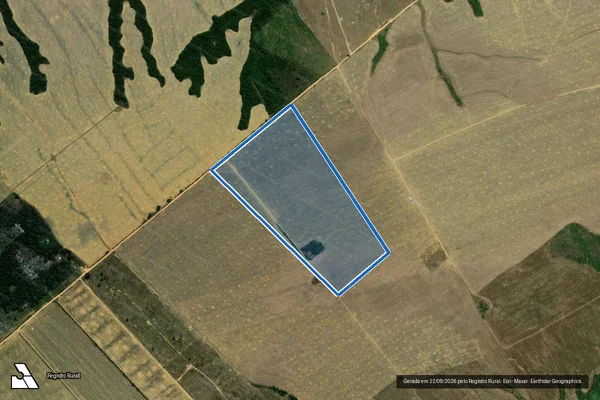 Imagem de satélite de Fazenda São Geraldo  - 02 em Paragominas - PA
