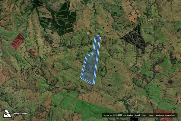 Imagem de satélite de CAMPO DAS CASAS - Parcela 1 em Pedro Osório - RS