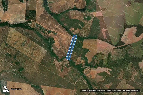 Imagem de satélite de FAZENDA COQUEIRINHO, LOTE 2 PARTE  DO LOTEAMENTO SÃO SIMPLÍCIO - Gleba 2-A em Peixe - TO