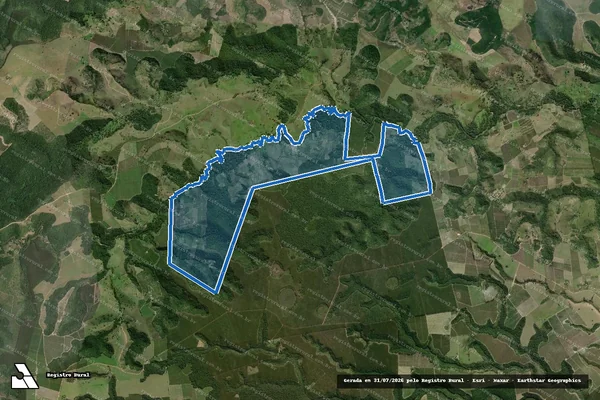 Imagem de satélite de FAZENDA NOSSA SENHORA APARECIDA - FAZENDA NOSSA SENHORA APARECIDA em Porto Seguro - BA