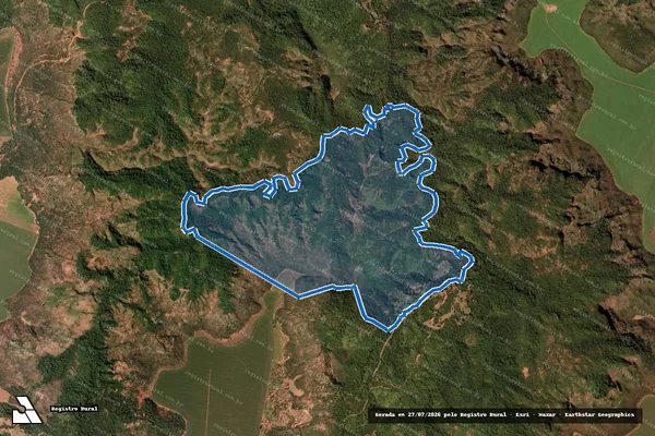 Imagem de satélite de FAZENDA TIGRE - CAIAPÓ OU BURACOS - 001 em Caiapônia - GO