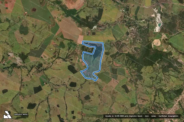 Imagem de satélite de Fazenda Serrinha - Parte 1 em Guapó - GO