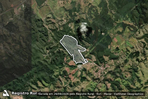 Imagem de satélite de Fazenda do Sinhô em Caçapava - SP