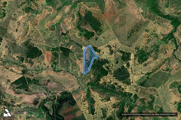 Imagem de satélite de Fazenda Terra Bela - PARCELA 02 em Umburatiba - MG