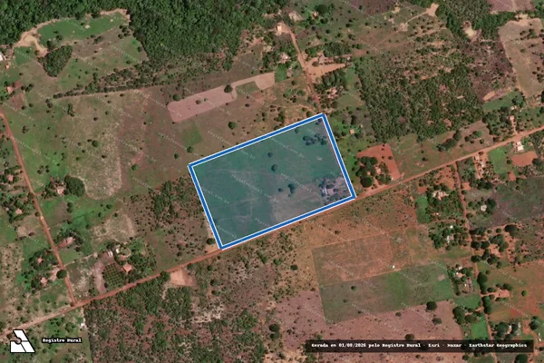 Imagem de satélite de FAZENDA TAMBORIL e CAPÃO - Gleba 09 em Vila Boa - GO