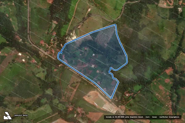 Imagem de satélite de FAZENDA VARGEM DO CEDRO - FAZENDA VARGEM DO CEDRO em Belo Vale - MG
