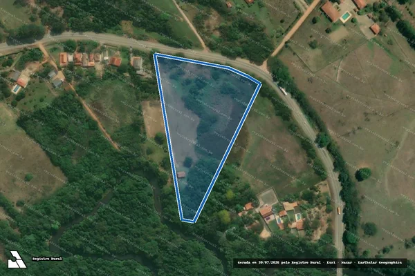 Imagem de satélite de Sítio Goerino (Gleba A) - Parcela 1 em Tatuí - SP