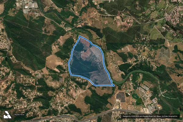 Imagem de satélite de FAZENDA SANTA EDWIGES - Parcela 1 em Juatuba - MG